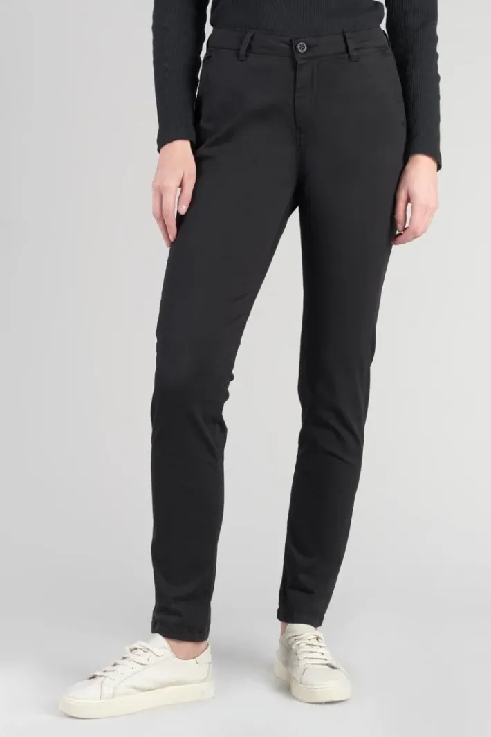 Le Temps des Cerises Pantalon Chino Dyli4 Noir Black Hot