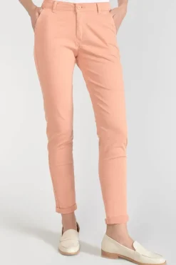 Le Temps des Cerises Pantalon Chino Dyli3 Peche Canyon Best Sale