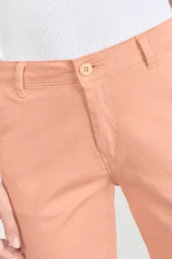 Le Temps des Cerises Pantalon Chino Dyli3 Peche Canyon Best Sale