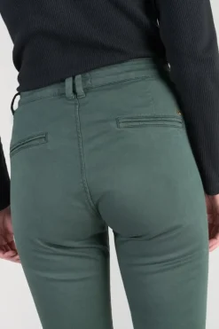 Le Temps des Cerises Pantalon Chino Dyli4 Vert Bouteille Green Bottle Hot