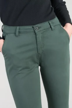 Le Temps des Cerises Pantalon Chino Dyli4 Vert Bouteille Green Bottle Hot