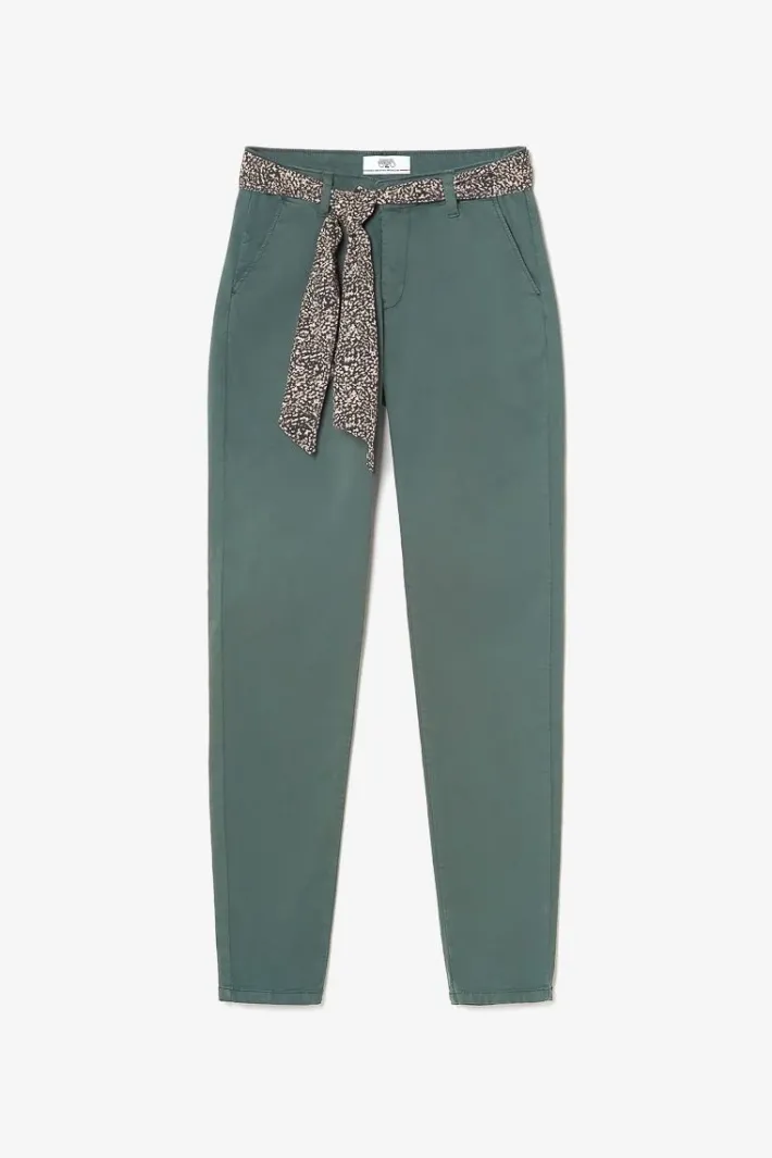 Le Temps des Cerises Pantalon Chino Dyli4 Vert Bouteille Green Bottle Hot