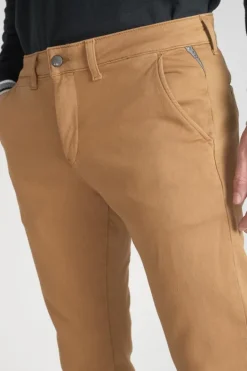 Le Temps des Cerises Pantalon Chino Jogg Kurt Camel Latte Fashion