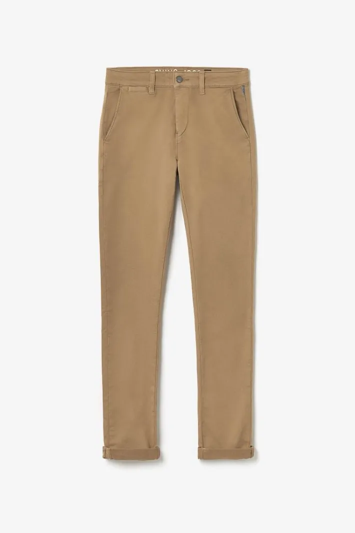 Le Temps des Cerises Pantalon Chino Jogg Kurt Camel Latte Fashion