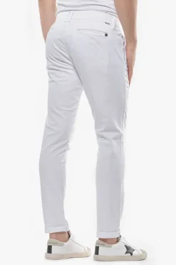 Le Temps des Cerises Pantalon Chino Slim Jas Blanc White New