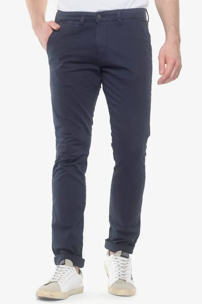 Le Temps des Cerises Pantalon Chino Slim Jas Marine Eclipse Hot
