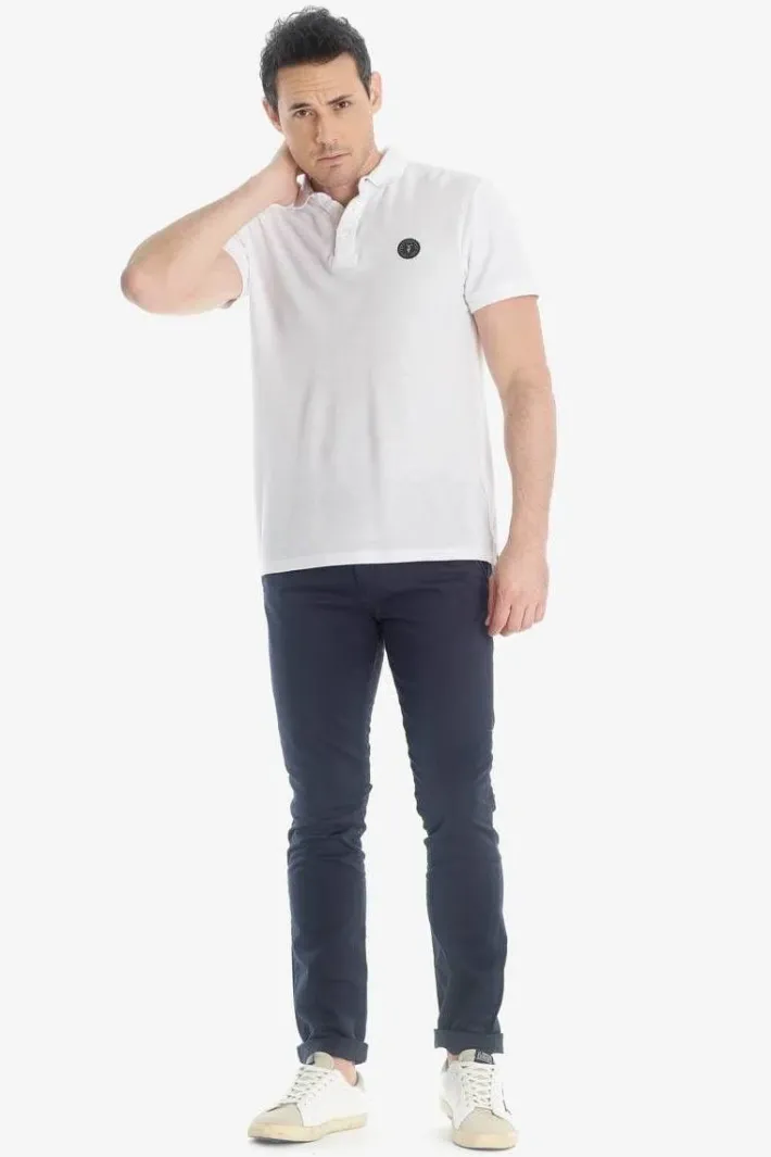 Le Temps des Cerises Pantalon Chino Slim Jas Marine Eclipse Hot