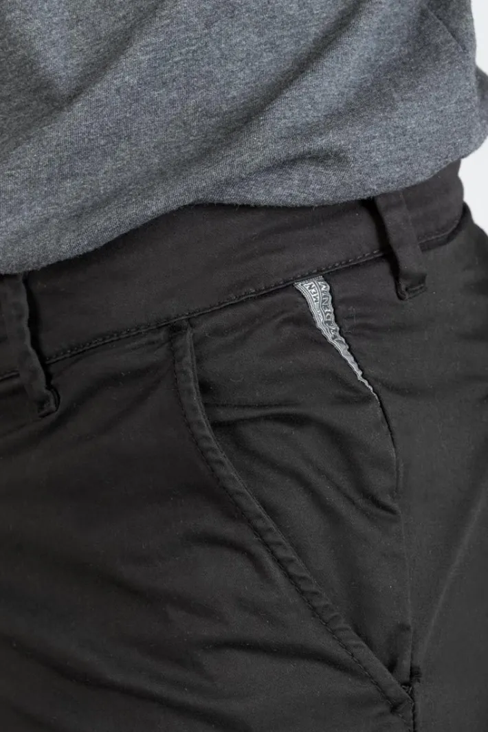 Le Temps des Cerises Pantalon Chino Slim Jas Noir Black Hot