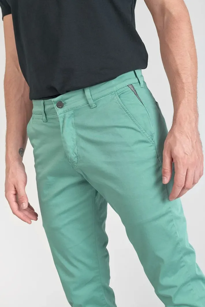 Le Temps des Cerises Pantalon Chino Slim Jas Vert D'Eau Oil Fashion