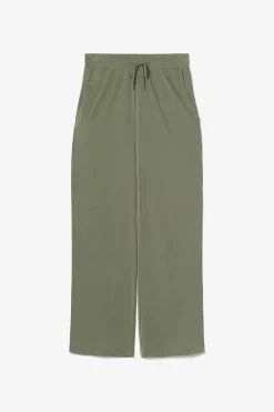 Le Temps des Cerises Pantalon Fluide Judi Kaki Lizard Discount