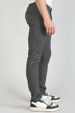 Le Temps des Cerises Pantalon Milo A Motif Pied De Poule Gris Grey Discount