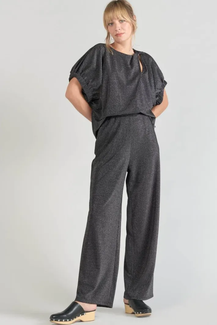 Le Temps des Cerises Pantalon Moretz Noir Irise Black Discount