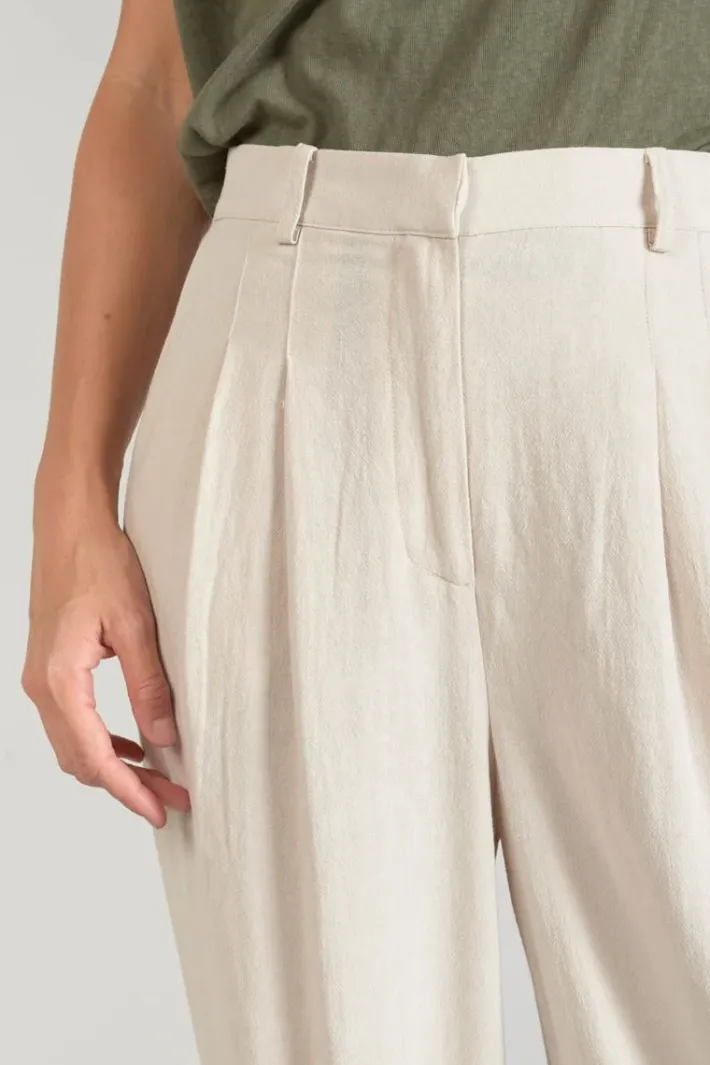 Le Temps des Cerises Pantalon Sagua Sable Sand Outlet
