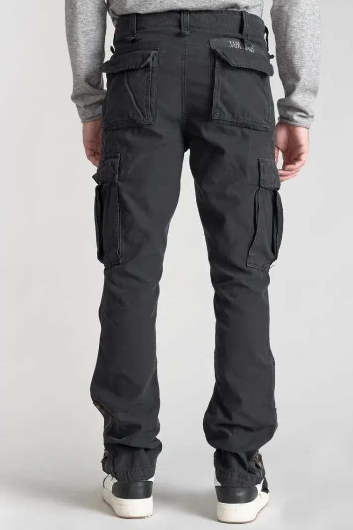 Le Temps des Cerises Pantalon Treillis Mirado Noir Black Hot