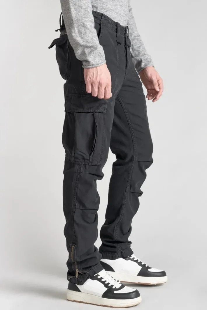 Le Temps des Cerises Pantalon Treillis Mirado Noir Black Hot