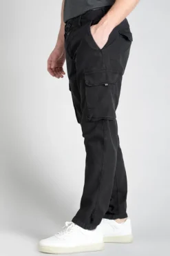 Le Temps des Cerises Pantalon Treillis Sami Noir Black Online