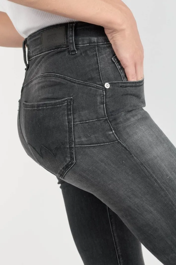 Le Temps des Cerises Peak Pulp Slim Taille Haute Jeans Noir N°1 Black / Black Discount