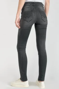 Le Temps des Cerises Peak Pulp Slim Taille Haute Jeans Noir N°1 Black / Black Discount