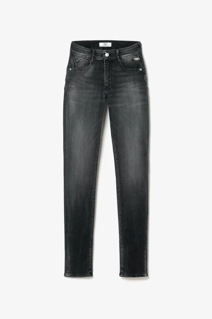 Le Temps des Cerises Peak Pulp Slim Taille Haute Jeans Noir N°1 Black / Black Discount