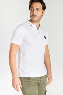 Le Temps des Cerises Polo Aron Blanc White Flash Sale