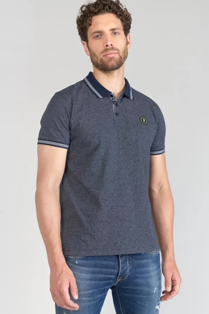 Le Temps des Cerises Polo Drime A Rayures Bleu Marine Peacoat Clearance