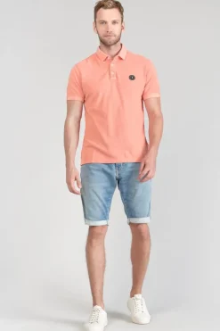 Le Temps des Cerises Polo Dylon Saumon Salmon Flash Sale