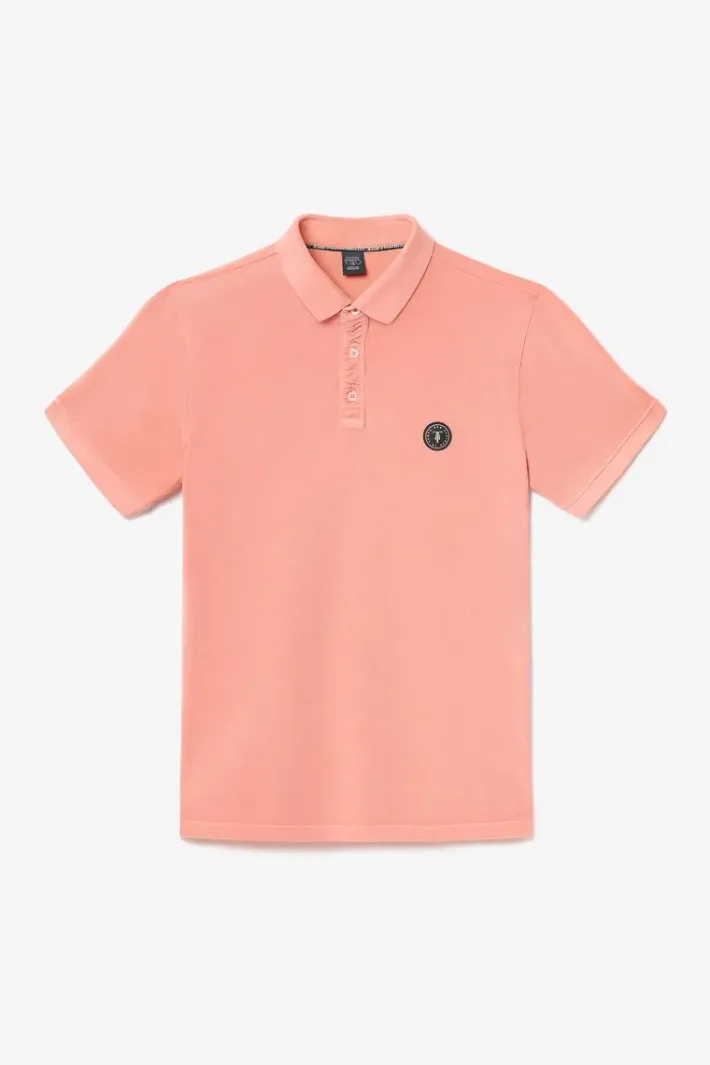 Le Temps des Cerises Polo Dylon Saumon Salmon Flash Sale