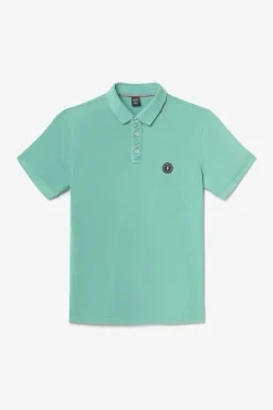 Le Temps des Cerises Polo Dylon Vert D'Eau Oil Online