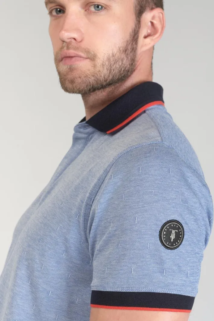 Le Temps des Cerises Polo Orias Bleu Ciel Peacoat Shop