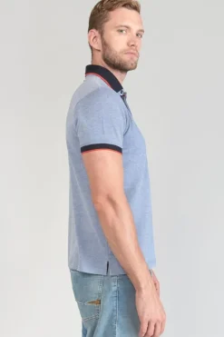 Le Temps des Cerises Polo Orias Bleu Ciel Peacoat Shop