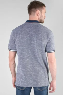 Le Temps des Cerises Polo Polar En Jersey Chine Bleu Marine Wing Fashion