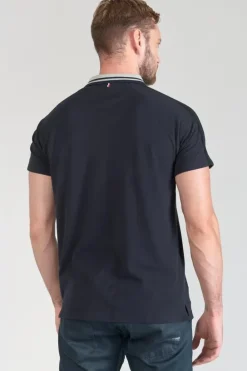 Le Temps des Cerises Polo Ramel Bleu Nuit Peacoat Sale