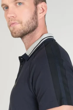 Le Temps des Cerises Polo Ramel Bleu Nuit Peacoat Sale