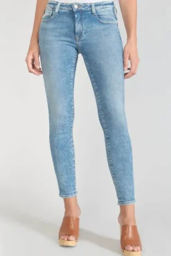 Le Temps des Cerises Power Skinny 7/8Eme Jeans Bleu N°4 Blue New