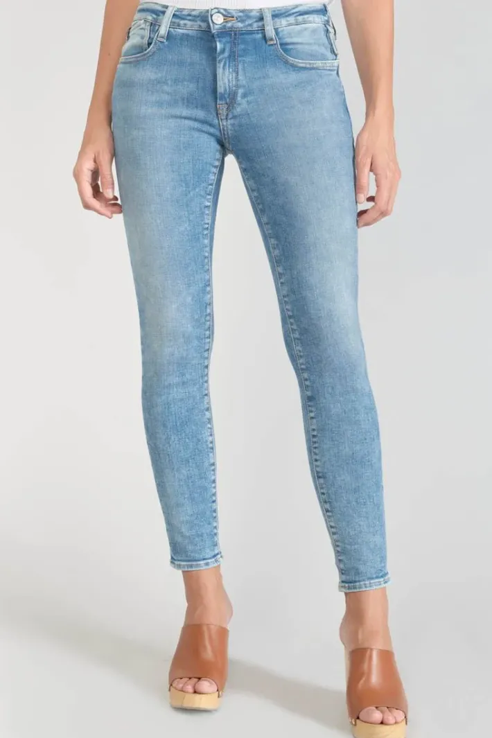 Le Temps des Cerises Power Skinny 7/8Eme Jeans Bleu N°4 Blue New