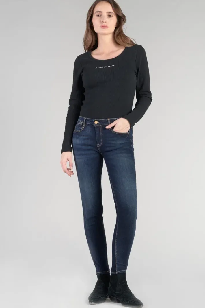 Le Temps des Cerises Power Skinny 7/8Eme Jeans Bleu N°1 Blue Clearance