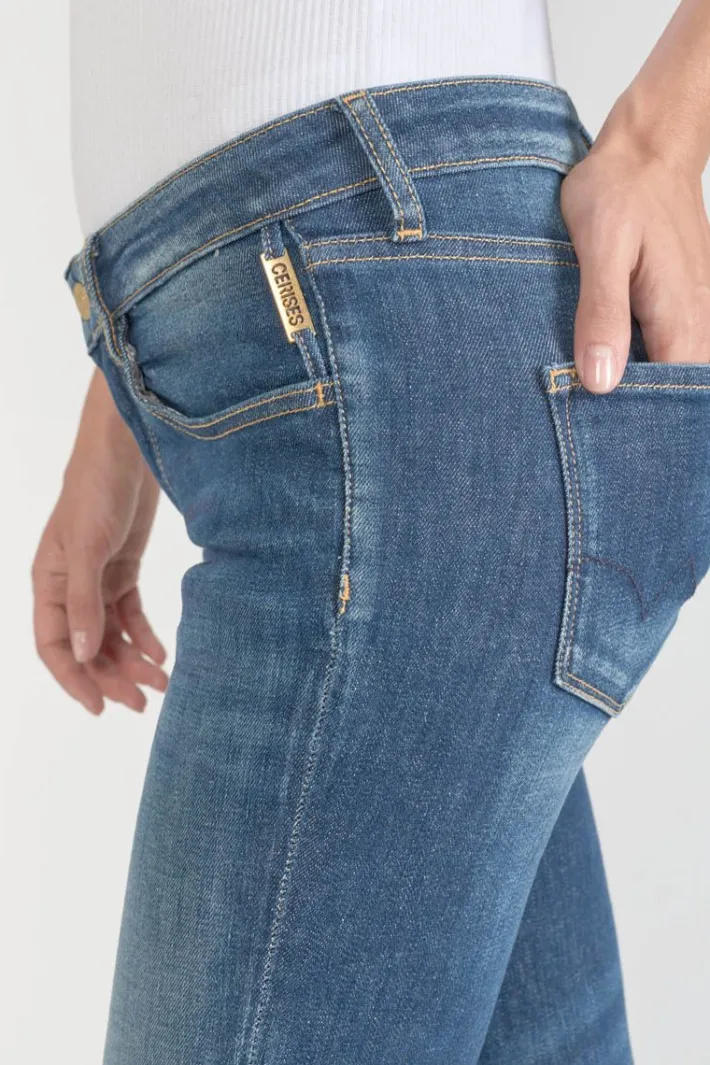 Le Temps des Cerises Power Skinny 7/8Eme Jeans Bleu N°2 Blue Cheap