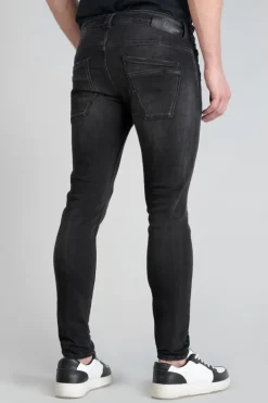Le Temps des Cerises Power Skinny 7/8Eme Jeans Destroy Noir N°1 Black Flash Sale
