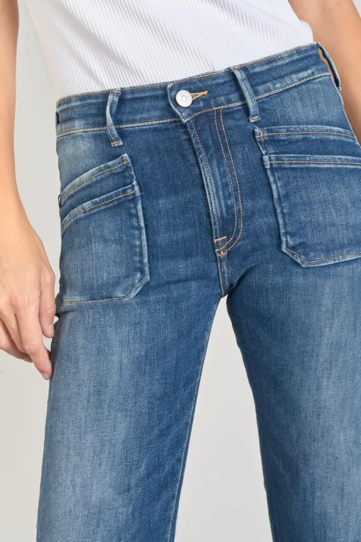 Le Temps des Cerises Pricilia Taille Haute 7/8Eme Jeans Bleu N°2 Blue Online
