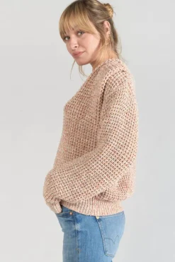 Le Temps des Cerises Pull Astro Multicolore Pink New