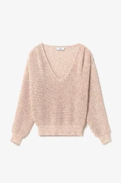 Le Temps des Cerises Pull Astro Multicolore Pink New