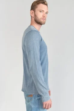 Le Temps des Cerises Pull Bivor Bleu-Gris Delave Citadel Shop