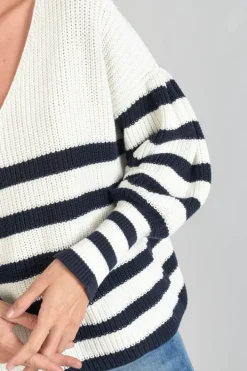 Le Temps des Cerises Pull Chrys Mariniere Ice Cream Fashion