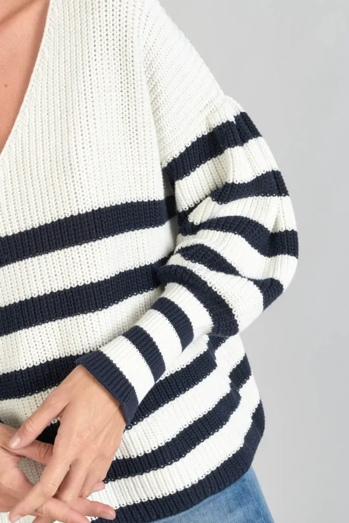 Le Temps des Cerises Pull Chrys Mariniere Ice Cream Fashion