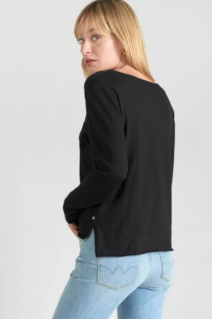 Le Temps des Cerises Pull Colchic Noir Black Sale