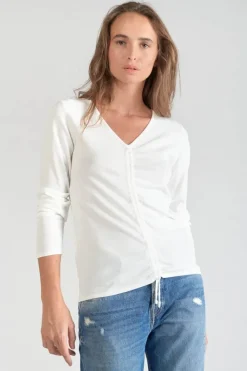Le Temps des Cerises Pull Duni Blanc White Store