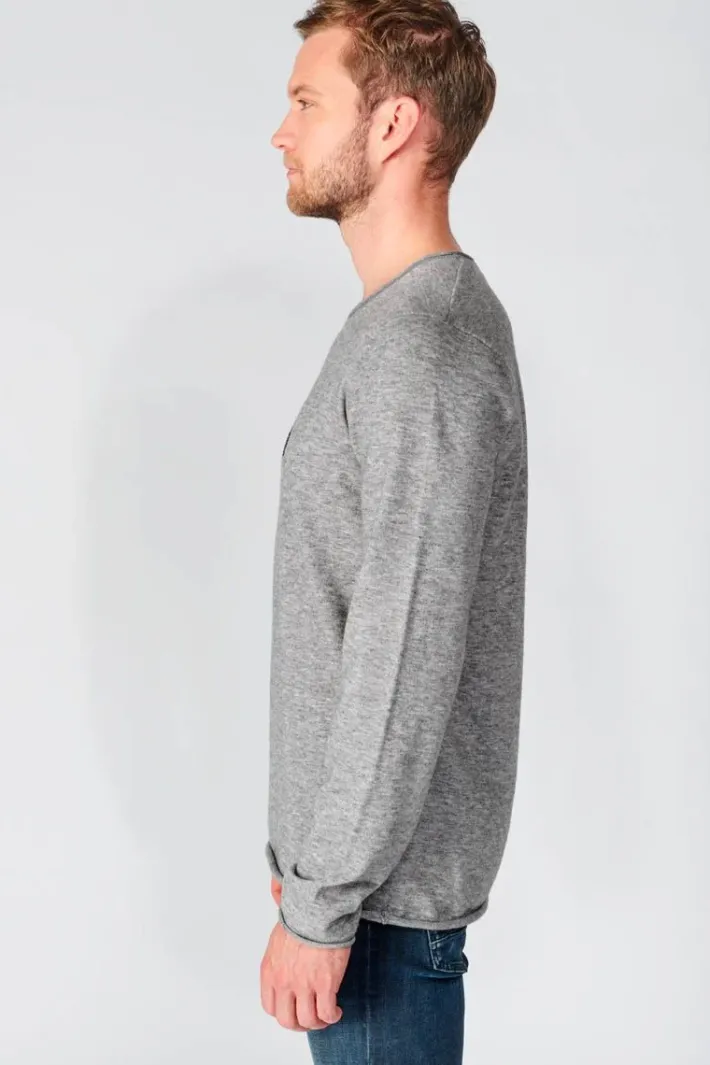 Le Temps des Cerises Pull Terry Gris Chine Light Grey Shop