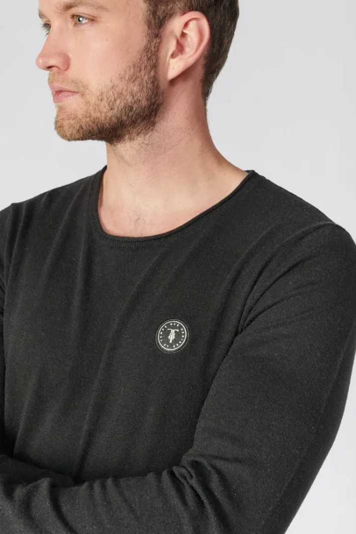 Le Temps des Cerises Pull Terry Noir Black Outlet