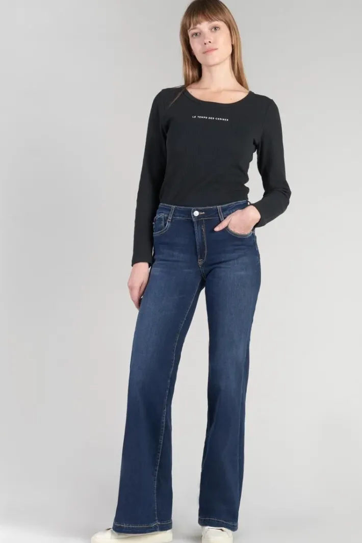 Le Temps des Cerises Pulp Flare Taille Haute Jeans Bleu N°1 Blue Best