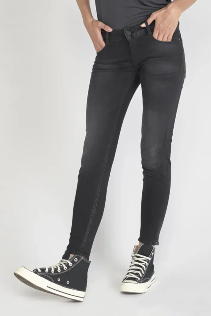 Le Temps des Cerises Pulp Slim 7/8Eme Jeans Noir N°1 Black / Black Best
